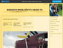 Tablet Screenshot of boban.websnadno.cz