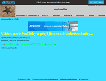 Tablet Screenshot of mmatematika.websnadno.cz