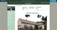 Desktop Screenshot of kozlany.websnadno.cz
