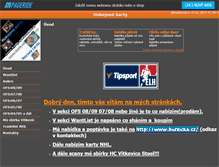 Tablet Screenshot of karty.websnadno.cz