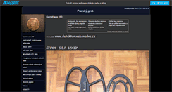 Desktop Screenshot of detektor.websnadno.cz