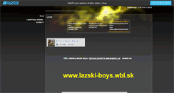 Desktop Screenshot of lazski10.websnadno.cz