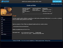 Tablet Screenshot of fyzikapricni.websnadno.cz