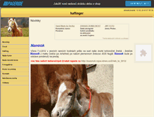 Tablet Screenshot of haflinger.websnadno.cz