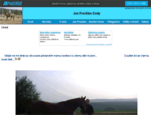 Tablet Screenshot of joefrecklescody.websnadno.cz