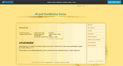 Desktop Screenshot of jspodkunetickouhorou.websnadno.cz