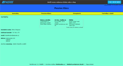 Desktop Screenshot of penzionklara.websnadno.cz