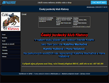 Tablet Screenshot of cjk.websnadno.cz