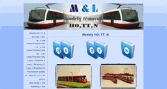 Desktop Screenshot of modelytramvaji.websnadno.cz