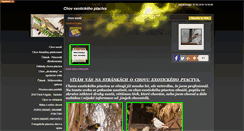 Desktop Screenshot of chovexotickehoptactva.websnadno.cz