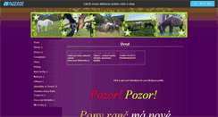 Desktop Screenshot of nasekonetman.websnadno.cz