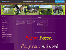 Tablet Screenshot of nasekonetman.websnadno.cz
