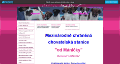 Desktop Screenshot of mojekolie.websnadno.cz