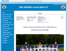 Tablet Screenshot of abcbranik2004.websnadno.cz