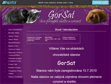 Tablet Screenshot of chsgorsat.websnadno.cz