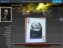 Tablet Screenshot of bela-lugosi.websnadno.cz