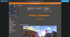 Desktop Screenshot of fierce-creatures.websnadno.cz