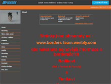 Tablet Screenshot of borderkolie-bak.websnadno.cz