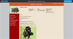Desktop Screenshot of dracidoupe.websnadno.cz
