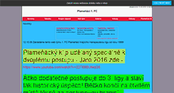 Desktop Screenshot of plamenaci.websnadno.cz