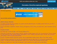 Tablet Screenshot of chorvatskoacernahora.websnadno.cz
