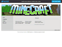 Tablet Screenshot of minecraftforyou.websnadno.cz