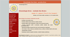 Desktop Screenshot of kineziologie-brno.websnadno.cz