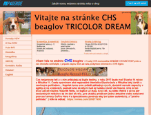 Tablet Screenshot of beagle.websnadno.cz