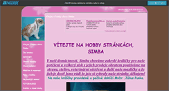 Desktop Screenshot of chovnastanicesimba.websnadno.cz