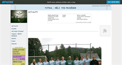 Desktop Screenshot of fotbalbela.websnadno.cz
