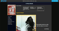 Desktop Screenshot of cyprusdream.websnadno.cz
