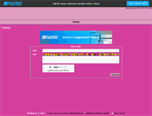 Tablet Screenshot of mujprazskykrysarik.websnadno.cz