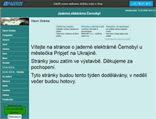 Tablet Screenshot of cernobyl.websnadno.cz