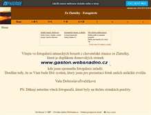 Tablet Screenshot of fotogalerie-gaston.websnadno.cz