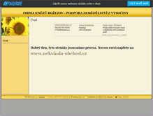Tablet Screenshot of knezu.websnadno.cz