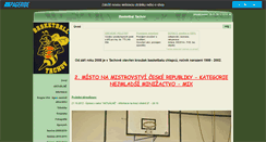 Desktop Screenshot of basket-tc-kluci.websnadno.cz