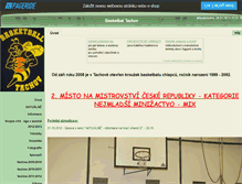 Tablet Screenshot of basket-tc-kluci.websnadno.cz
