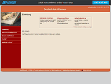 Tablet Screenshot of deutsch-macht-spass.websnadno.cz
