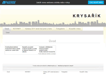 Tablet Screenshot of prazskykrysarik.websnadno.cz