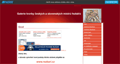 Desktop Screenshot of drevorezby.websnadno.cz