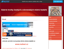 Tablet Screenshot of drevorezby.websnadno.cz
