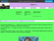 Tablet Screenshot of cheman.websnadno.cz