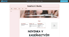 Desktop Screenshot of kadernictvimonika.websnadno.cz