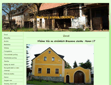 Tablet Screenshot of hanov.websnadno.cz