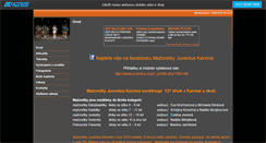 Desktop Screenshot of mazoretkyseniorkyjuventuskarvina.websnadno.cz