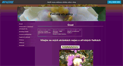 Desktop Screenshot of evciny-stranky.websnadno.cz