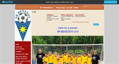 Desktop Screenshot of pripravkaskbenesov.websnadno.cz