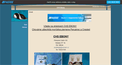Desktop Screenshot of chsebony.websnadno.cz