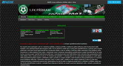 Desktop Screenshot of fkpribram02.websnadno.cz