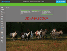Tablet Screenshot of jk-agricoop.websnadno.cz